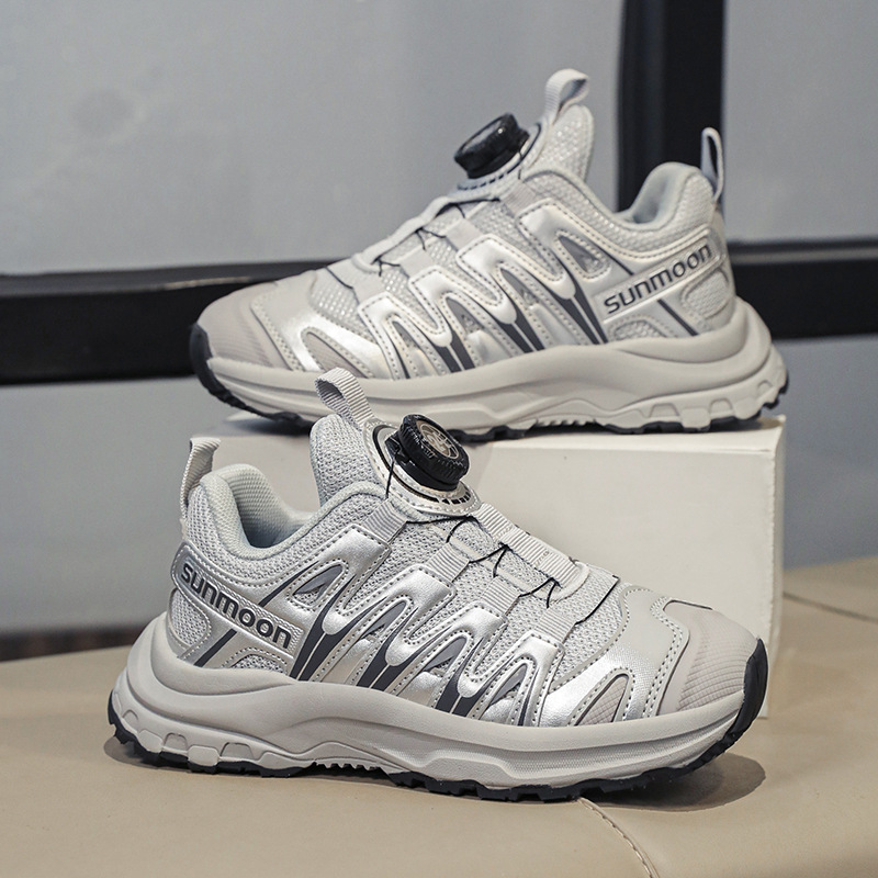 Zapatos de papá para niños Otoño 2025 Nuevos zapatos para niños Calzado deportivo Niños de mediana edad Niños corriendo Suela suave Primavera y otoño Tendencia