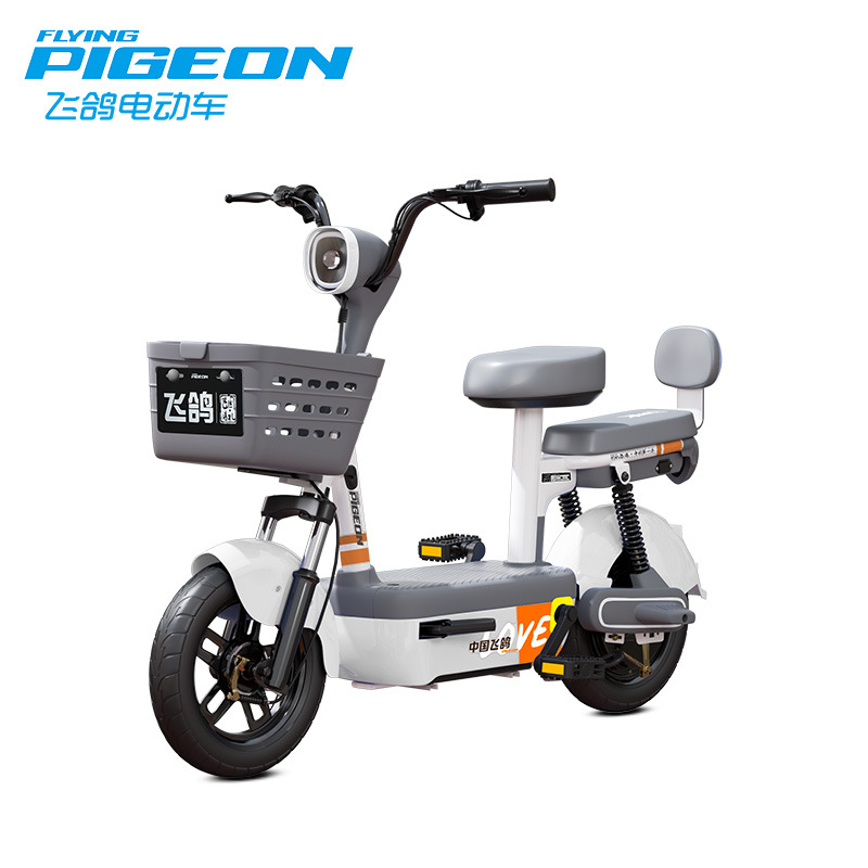 Flying Pigeon DingTalk nuevo estándar nacional 48V bicicleta eléctrica pequeño scooter batería coche hombres y mujeres batería de coche eléctrico
