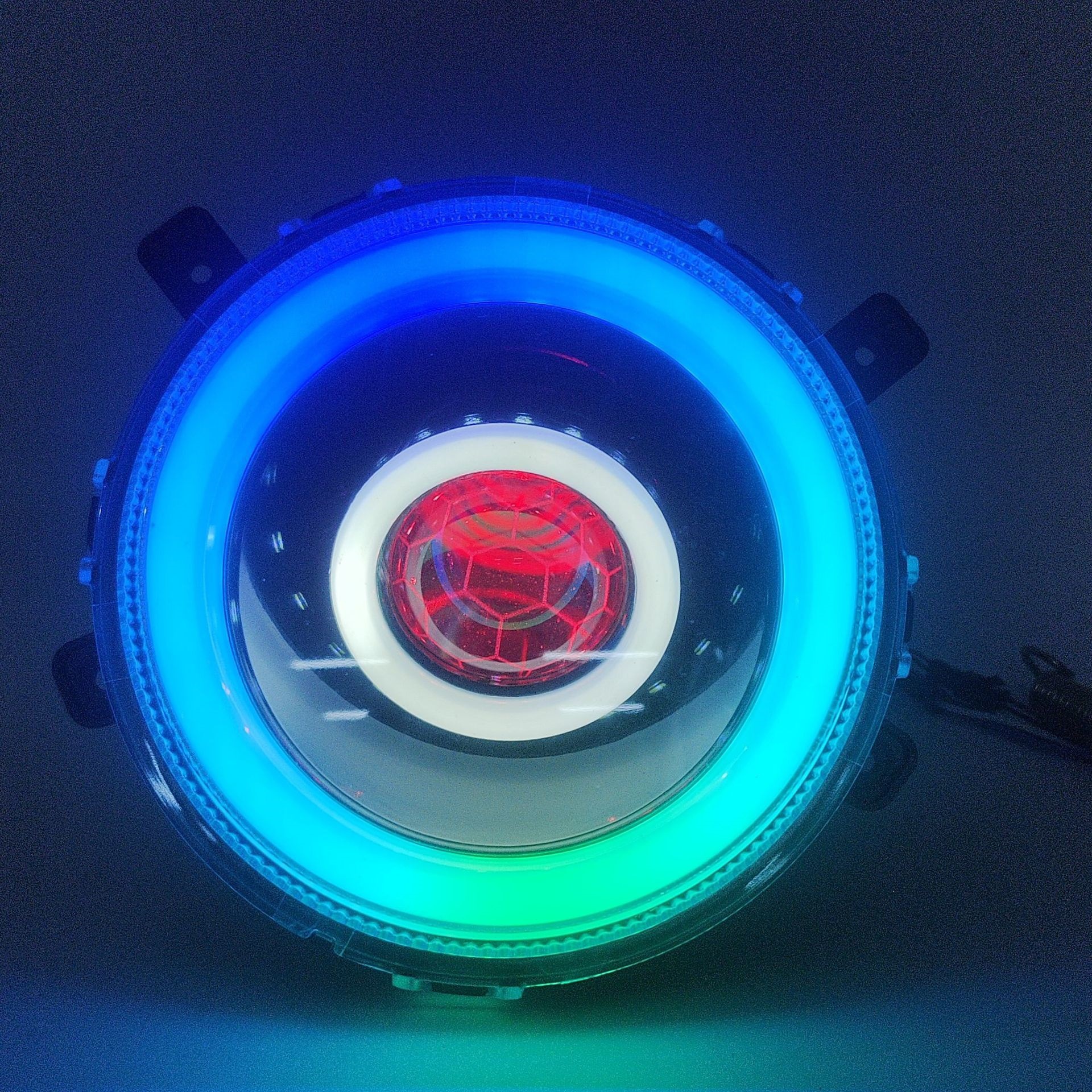 N9Gt Bull Bluetooth Adjustable 12V Honeycomb Headlight Taibang Songjie Jiadi Electric Vehicle Bull N9 Front Headlight