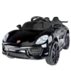 Painted black dual-drive 6V7 Bluetooth remote control self-driving swinging leather seat, electric drive
