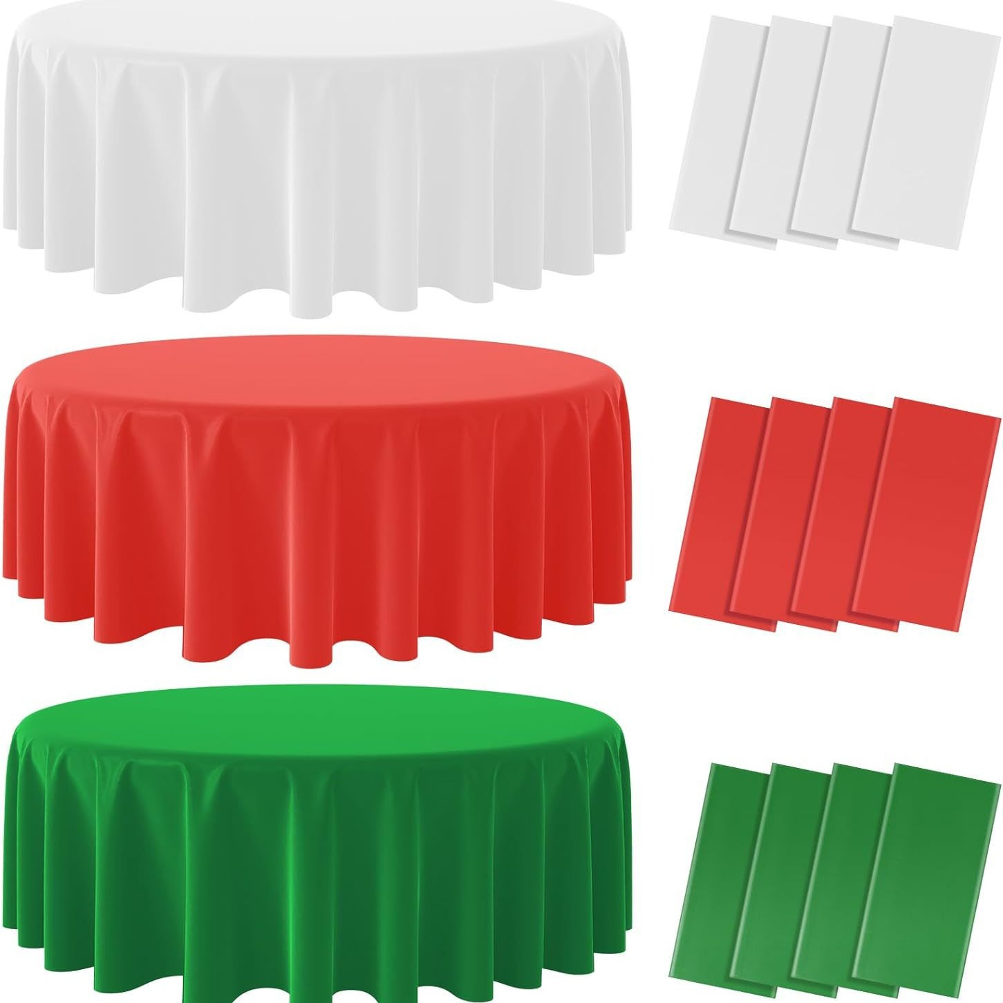 Transfronterizos desechables Pe manteles de mesa decorativos para fiestas de cumpleaños, fiestas de Navidad, bodas, fiestas de vacaciones