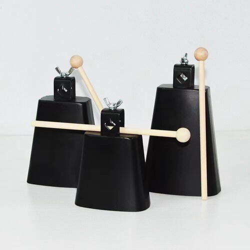 Metal cowbell instrument Orr percussion instrument Cowbell 4 5 6 7 8 9 inch cowbell drum accessories