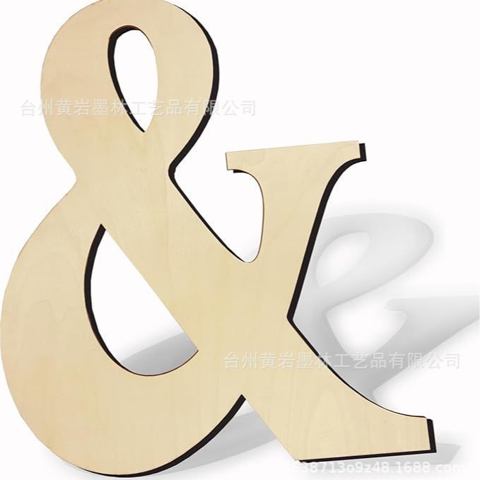 Fábrica en stock 30CM letras de madera 27 letras inglesas adornos de madera decoración de bodas para el hogar props de disparo