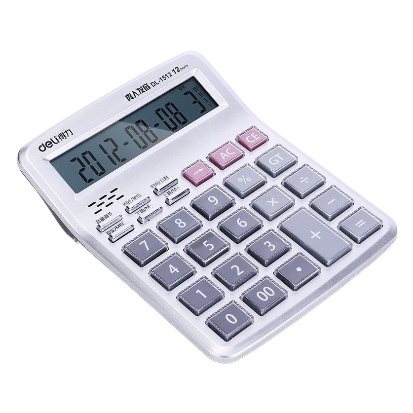 Гастроном 1512 Средний офис голосовой калькулятор большой экран финансы компьютер учет студент кассир оптом