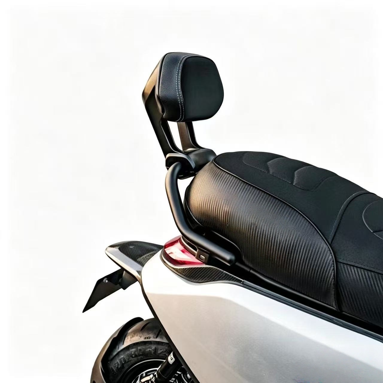 Suitable for the Rear Seat of the Jihé/No. 9 Electric Vehicle, Compatible with the Original Rear Backrest Round Tube and Flat Tube, Universal Backrest for All Series