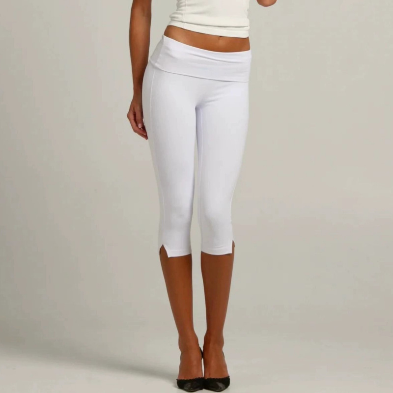 American-Style Solid Color Simple Comfortable Casual Slim-Fit Sports Spring and Autumn Outdoor Jogging Fashion Women's Cropped Pants Wholesale American-Style Solid Color Simple Comfortable Casual Slim-Fit Sports Spring and Autumn Outdoor Jogging Fashion Women's Cropped Pants Wholesale