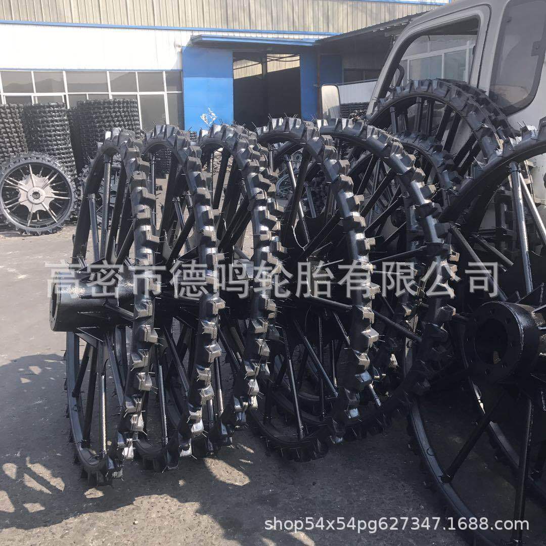 Tractor modificado máquina de plántulas neumático sólido 0,65 M 0,82 m 0,97 M 1,1 m medicina máquina neumático