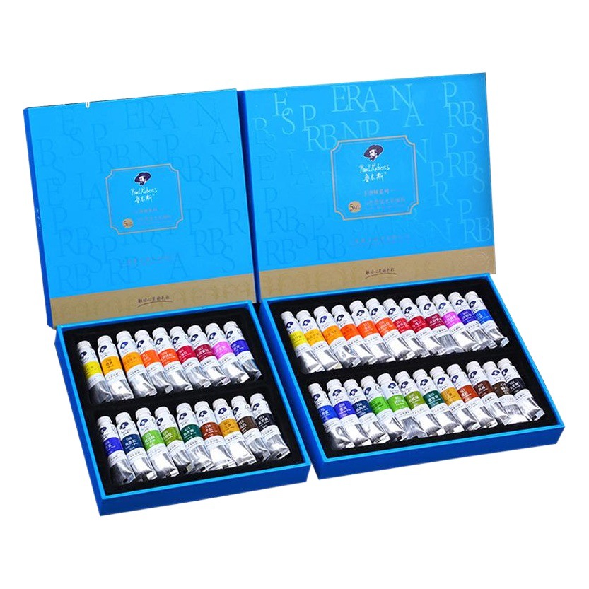 Rubens Carolin acuarela pintura traje 18 colores 24 colores 36 colores tubular transparente pintado a mano para principiantes y estudiantes