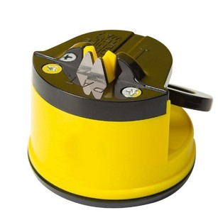 Fun Little Yellow Duck Mini Suction Cup Knife Grinder Household Multifunctional Kitchen Scissors Tool Knife Grinding Stone Knife Grinding Artifact