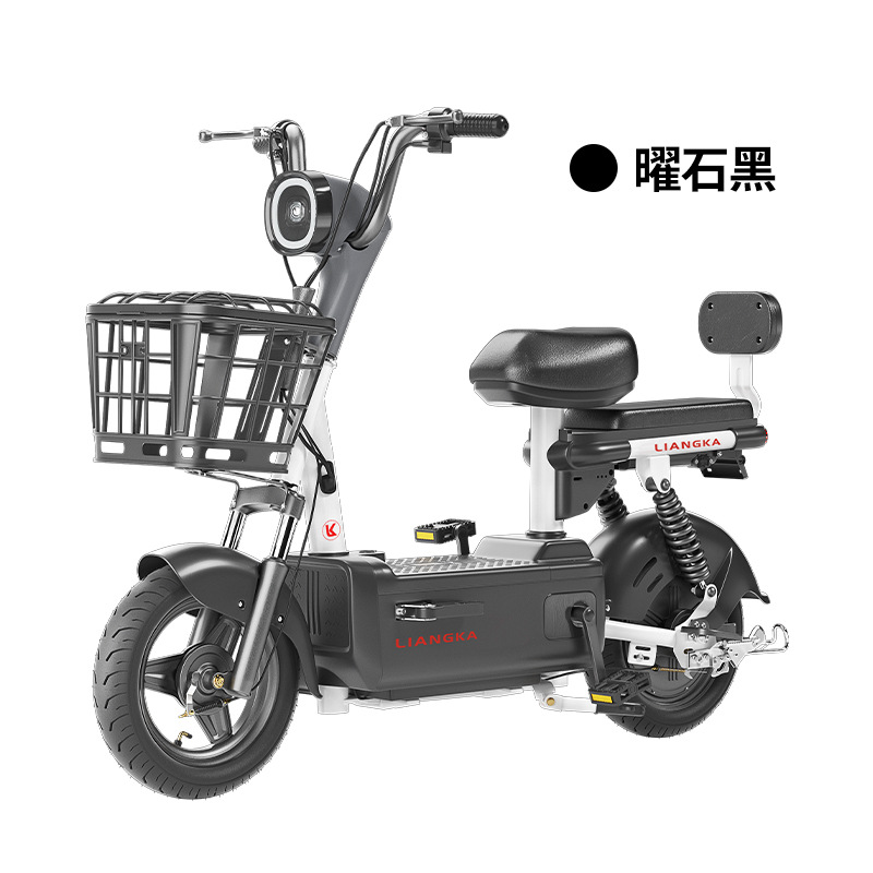 Liangca coche eléctrico estándar nacional bicicleta eléctrica coche de batería mujer pequeña 48 generación de coche de batería ligero para mujeres