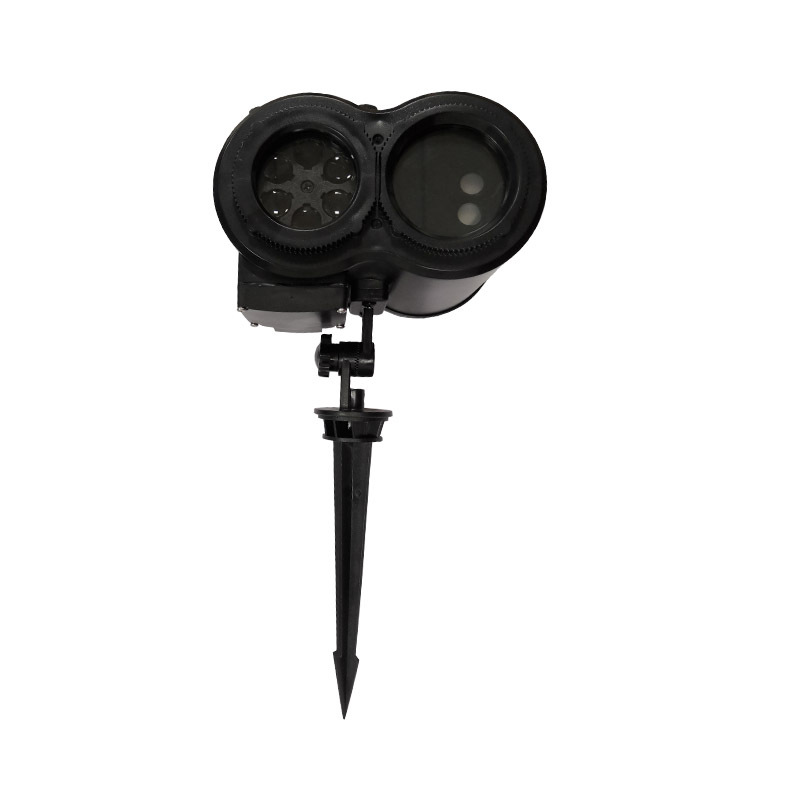 红蓝激光图案投影灯 LED圣诞万圣灯 雪花灯 插卡灯欧美节日装饰灯