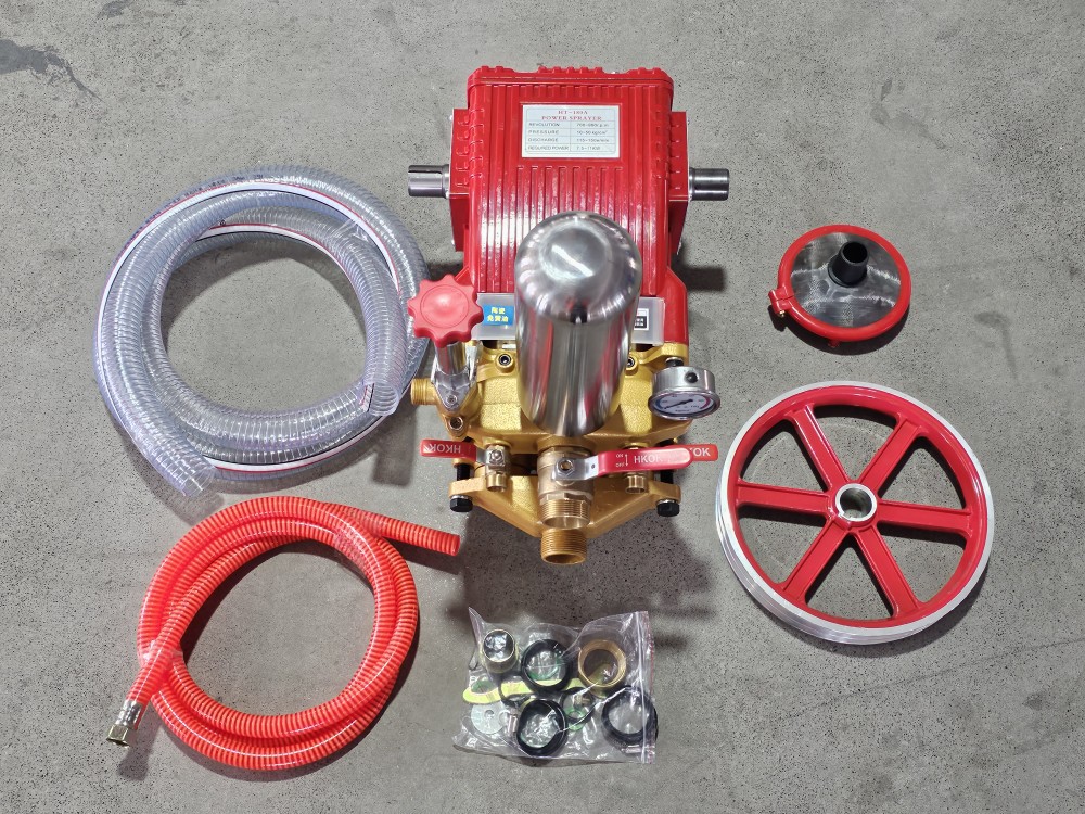 Bomba de émbolo de alta presión tipo 26/60, rociador de cabezal de bomba de agua, lavado de autos agrícola, rociador de bomba de cerámica, rociador