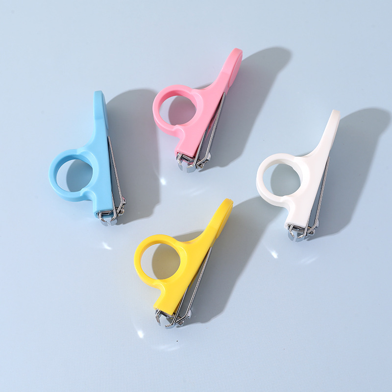 Bebé avión cortaúñas de acero al carbono pulgar cubierta solo bebé cortaúñas bebé especial anti-carne cortaúñas