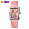 Moment 9289skmei square diamond noodles Creative ladies quartz watch wholesale elegant fashion student watch