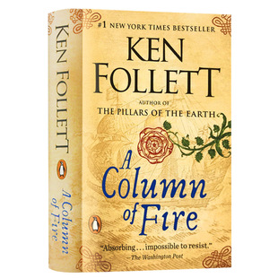 Eternal flame English original book A Column of Fire medieval trilogy 3 Pillar of Fire English