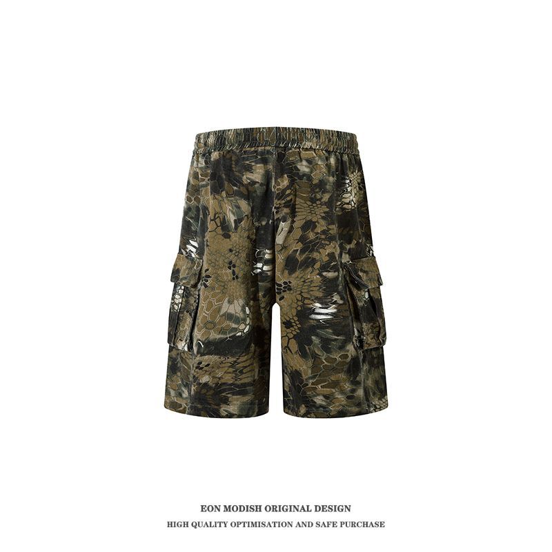 EONMODISH Herren | 2024 Sommer Neues Produkt American Street Trend Camouflage Shorts_voghion.com