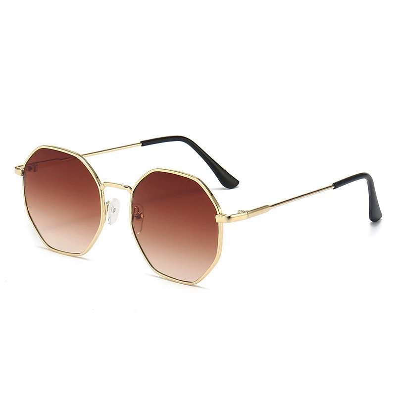 Fashionable retro metal trend sunglasses for men and women to go out, glasses