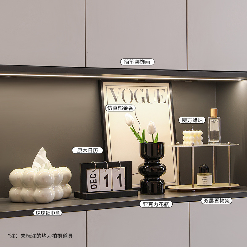 家庭用家具、玄関ホール、ワインキャビネット、高級装飾、モダンでシンプルなソフトデコレーション、軽くて豪華なリビングルームのサイドボード、マッチングセット|undefined