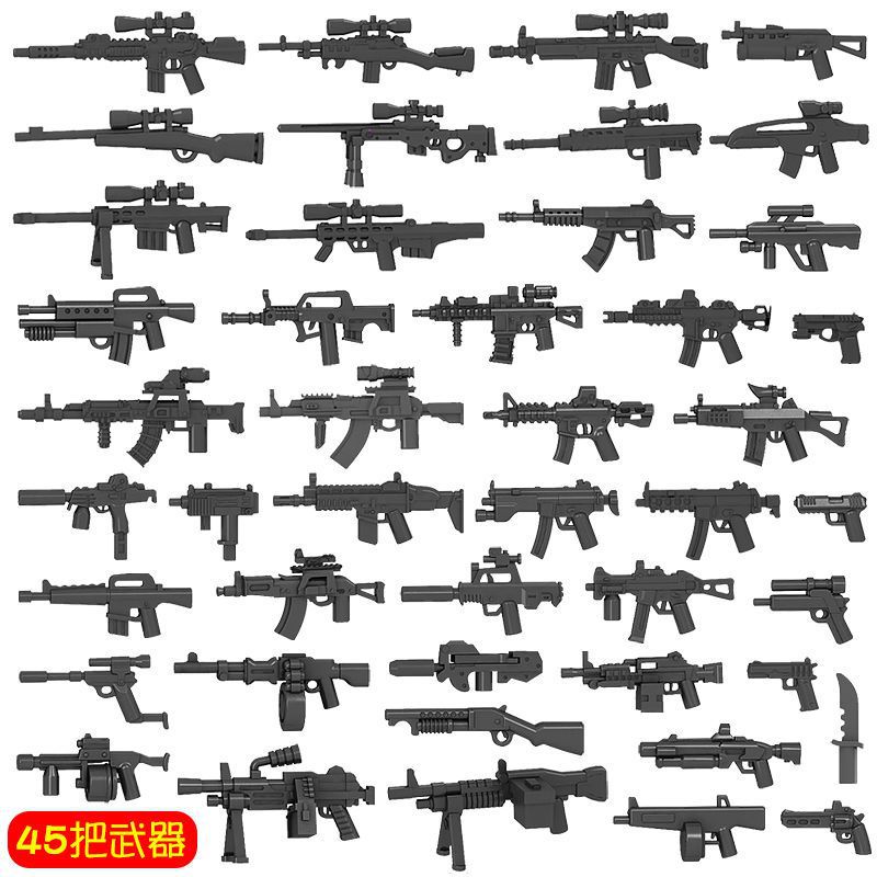 45 weapons combinations