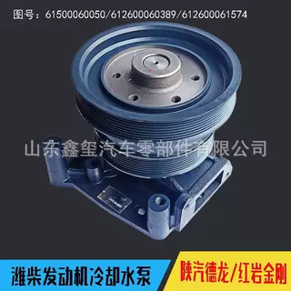 批发各种汽车型号水泵 适用于 潍柴发动机水泵总成VG1500060051