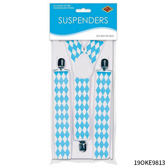 Oktoberfest Oktoberfest correa para adultos ropa para hombres y mujeres tirantes elásticos universales de tres clips