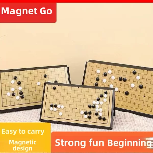Go Wholesale Go Board Set Children Students Foldable Magnetic Board Direct Live Preferred Magnet Go