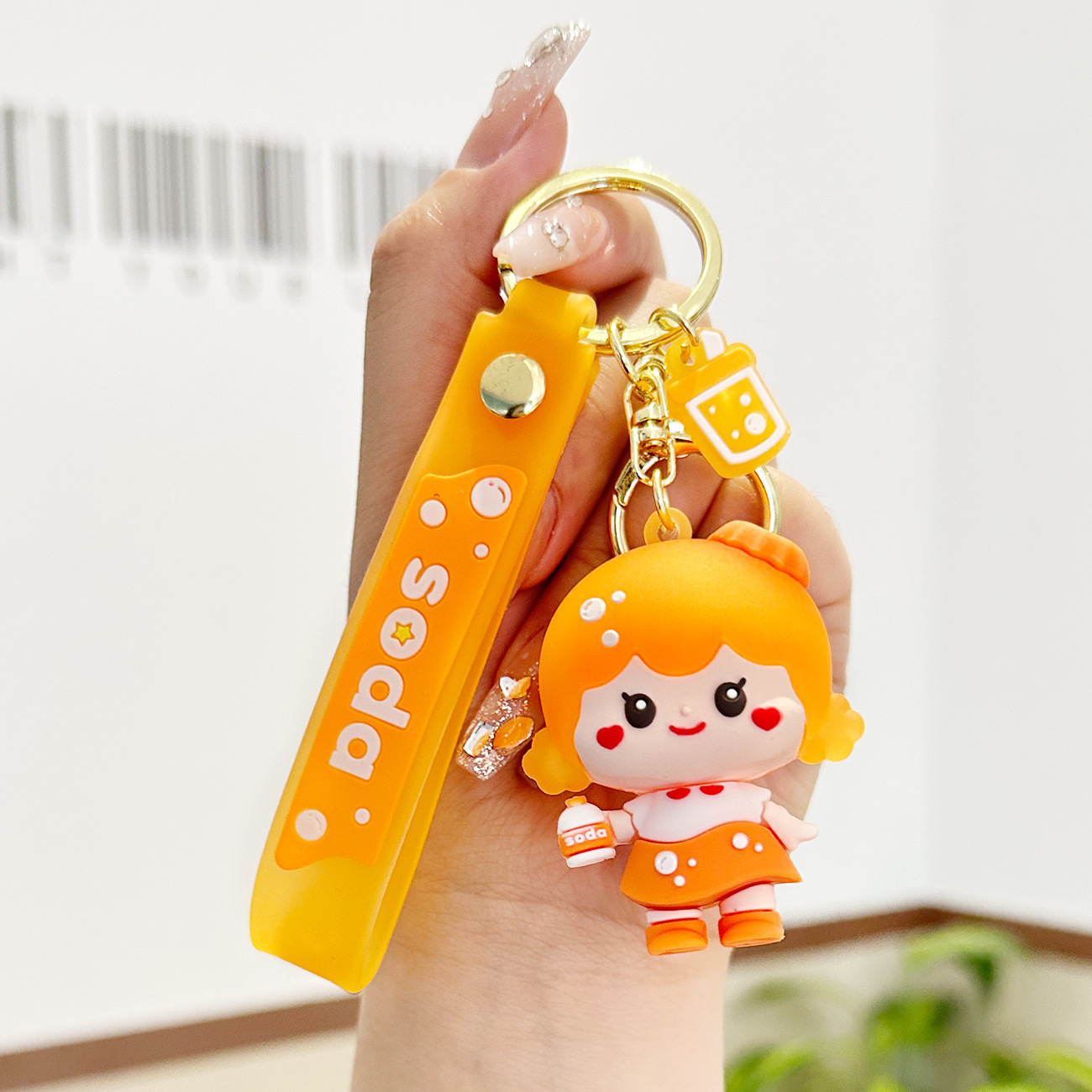 Venta directa de fábrica llavero colgante pequeño muñeca tridimensional llavero de coche mochila escolar colgante puesto al por mayor productos pequeños