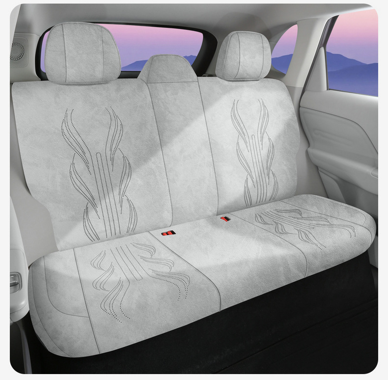 Suitable for 25-27 Models of Leapmotor B01 B10 Lafa5 C10, Special Suede Seat Cushion, Ventilated and Breathable Seat Cover
