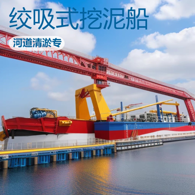 绞吸式挖泥船厂家供应 建筑垃圾制砂机 工程船舶厂家
