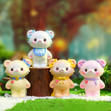 新款可爱奶油小熊创意摆件少女ins房间装饰用品儿童玩具厂家直销