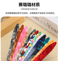 Long pick manufacturer wholesale celluloid Liuqin Yueqin Xiao Ruan guitar pick Oud practice elastic pick