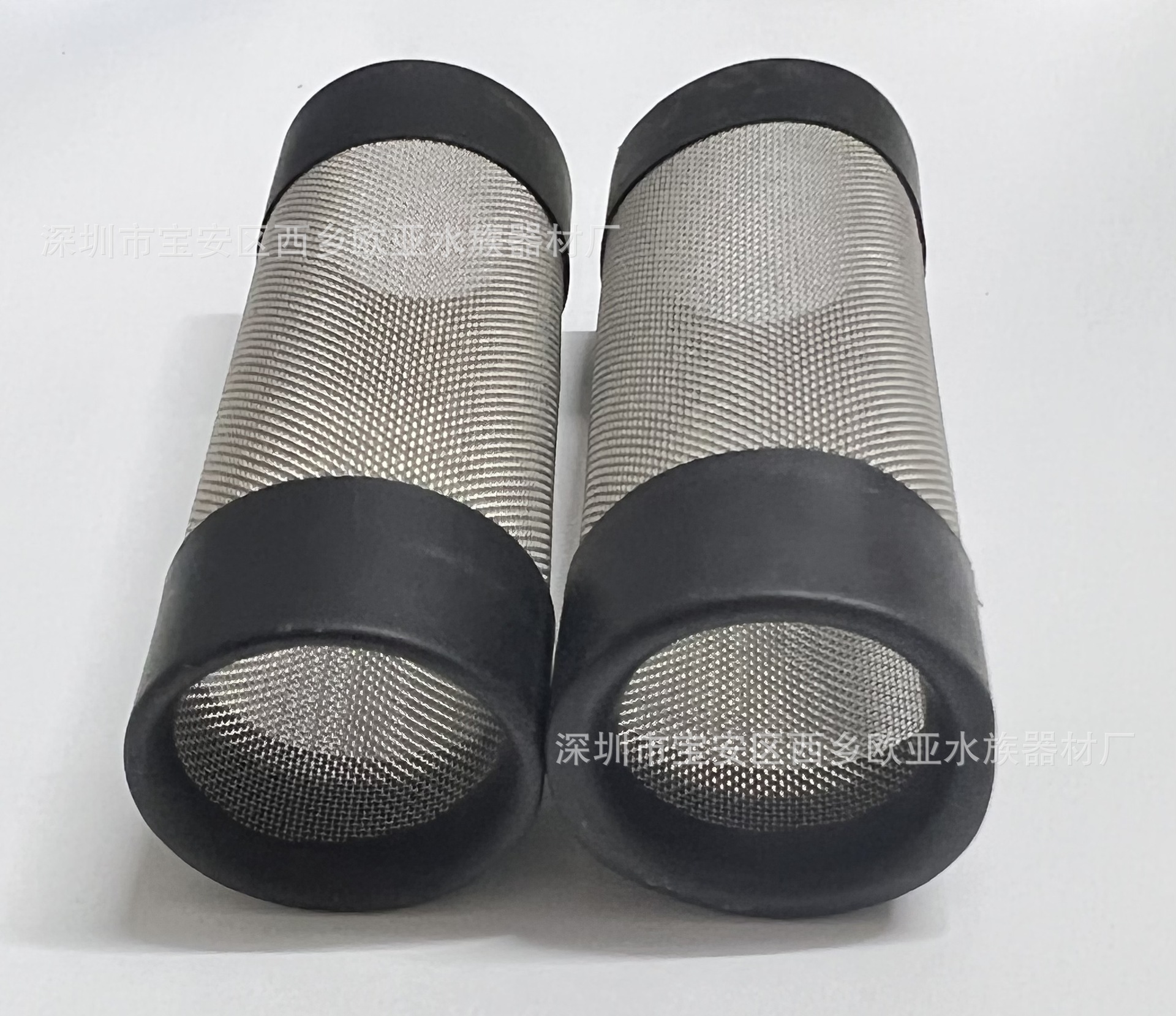 Фильтр-сетка нержавеющая короткая черная малая
