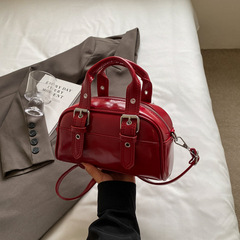 時尚手拎小方包女簡約休閒單肩包2024夏季小眾潮設計斜挎包