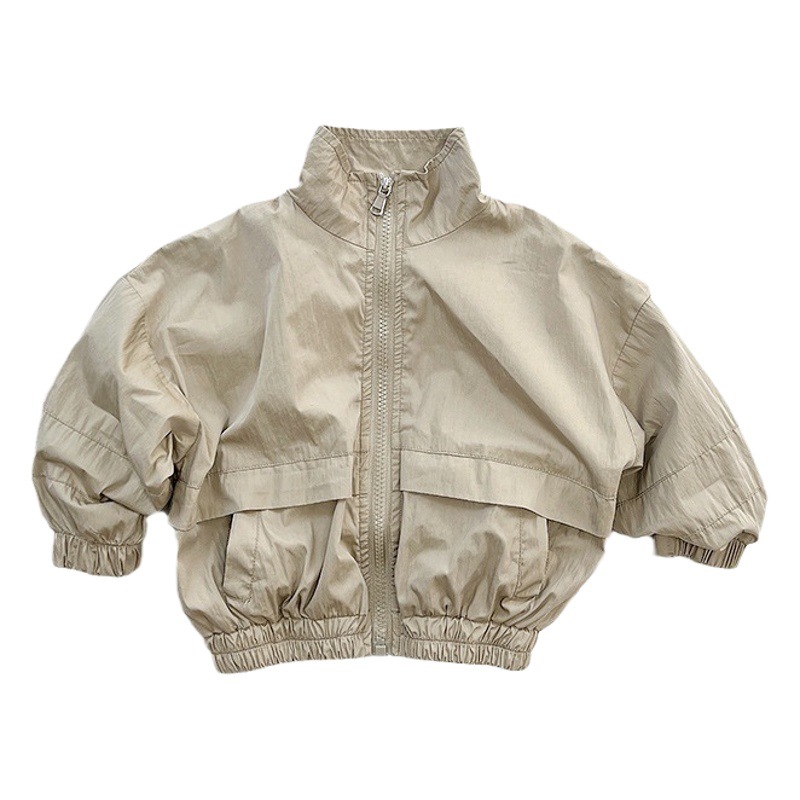 Niños abrigo de primavera y otoño nuevas niñas estilo coreano japonés abrigo niños bebé personalizado cardigan Top moda ropa para niños