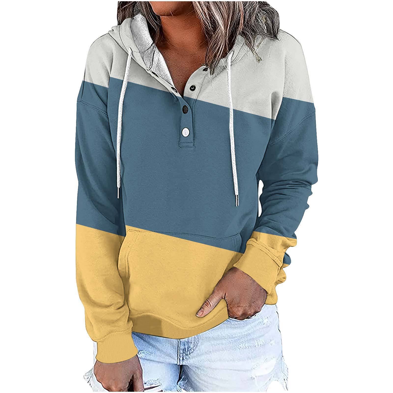 Cross-Border Amazon European and American Fashion Sports Hoodie 3D Geometric Print Long-Sleeve Sweatshirt with Button Closure Jacket