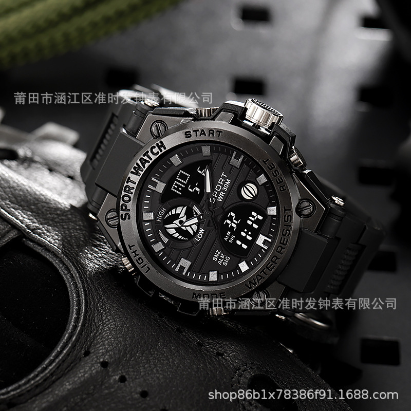 Iron Star Multifunción Hombres Importados Maquinaria automática Negocios Ocio Impermeable Cinturón de acero Calendario Reloj clásico
