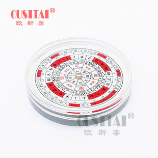 Ostai 63MM High-precision Transparent Logeng Compass Compass Compass Feng Shui Compass Compass Compass