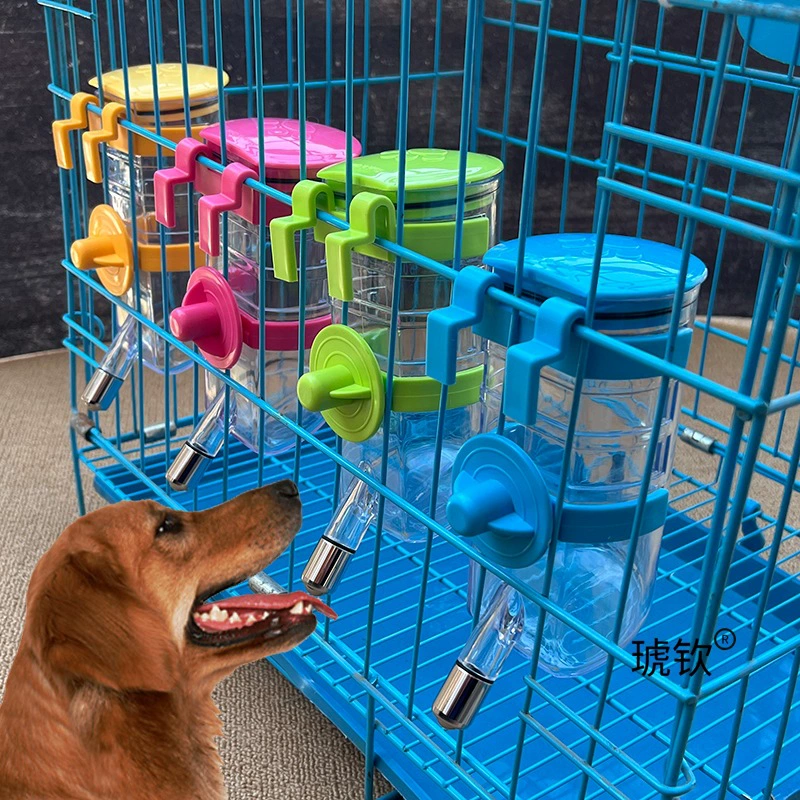 Фонтан для воды для домашних животных, диспенсер для воды для собак, автоматический подвесной чайник для воды, диспенсер для воды с не мокрым ртом, кормушка для воды для кошек