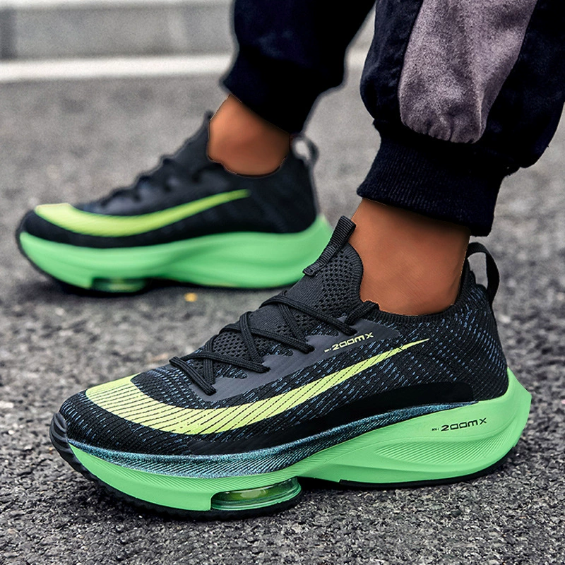 Кроссовки мужские спортивные с воздушной подушкой, большие размеры, осень 2025, персонализированные модные трендовые кроссовки для бега