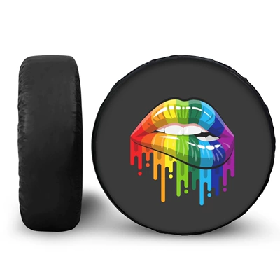 Spare wheel cover: tire cover pu material spare - 14in-f19agtbz48-1