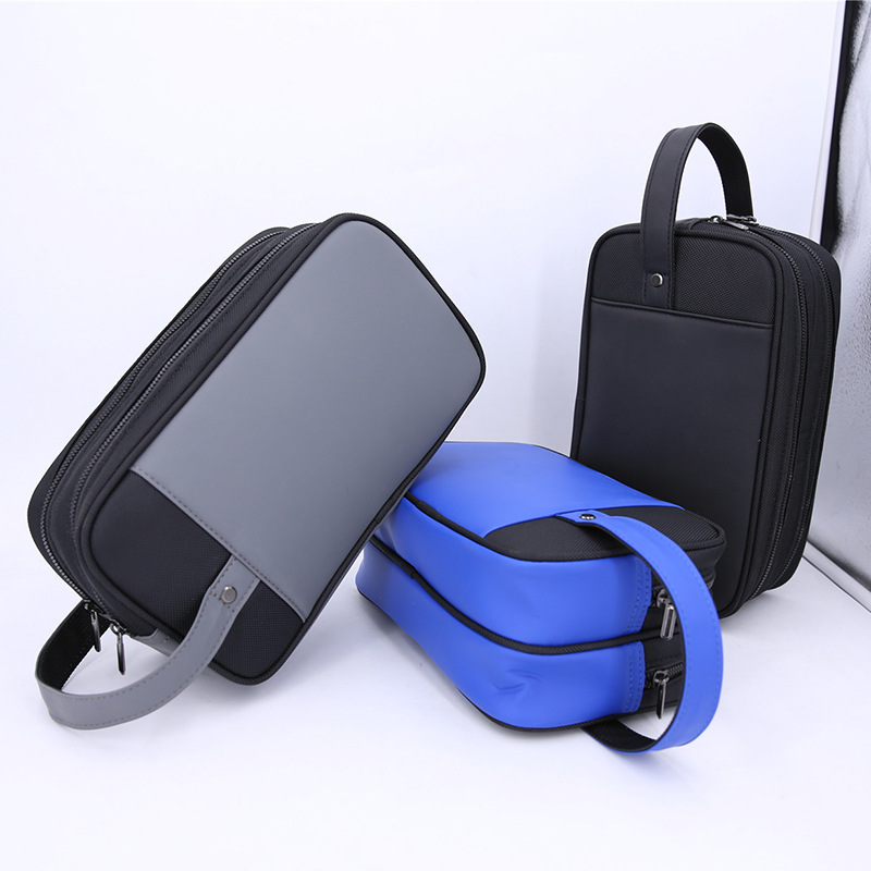 FUENTE Bolsa de embrague de golf al por mayor de fábrica Bolsa de golf de embrague de doble cremallera de gran bolsillo de protección multidireccional