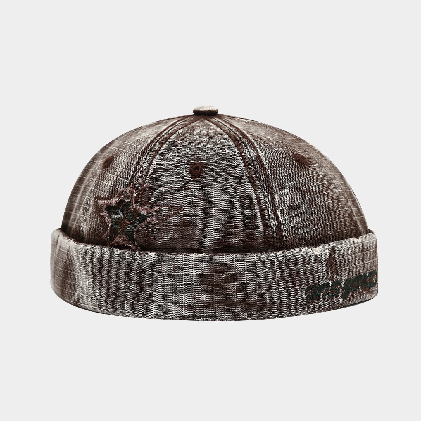 Modas de moda retro hombre retro sombrero de otoño calles hip hop letras pentagrama pegatinas gorras de piel de melón mujer