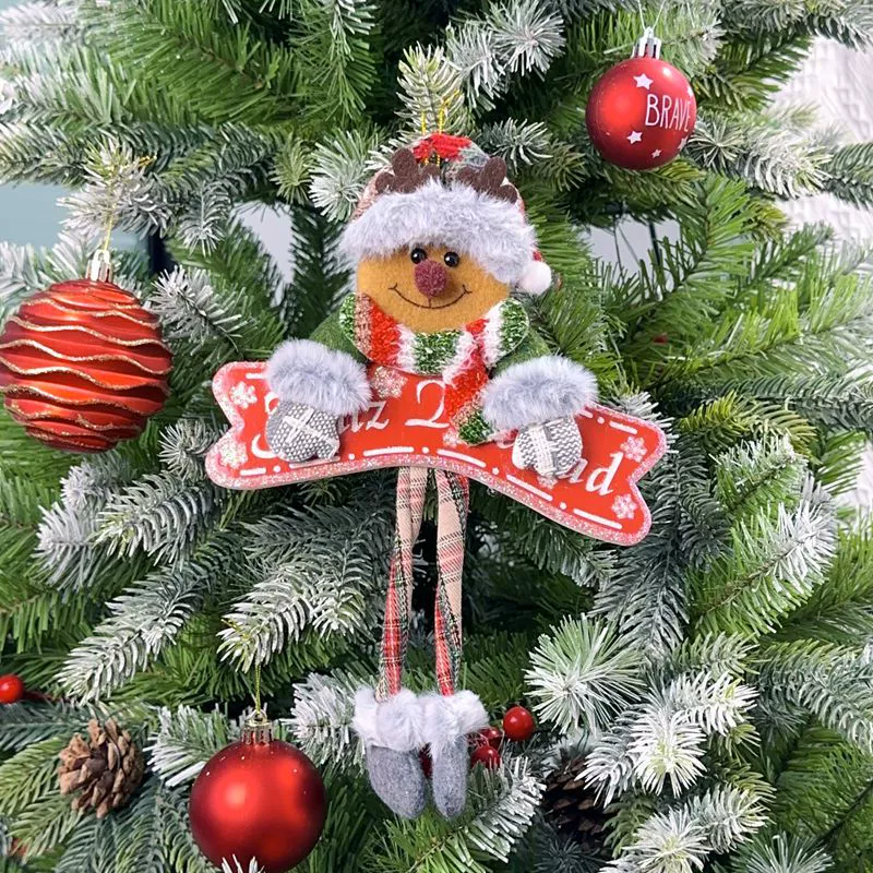 Christmas pendant with accessories, doll for elderly, (Cross-border trading)