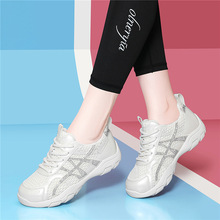 现货百搭休闲运动鞋2025秋季新款时尚水钻德训小白鞋女款鞋子女