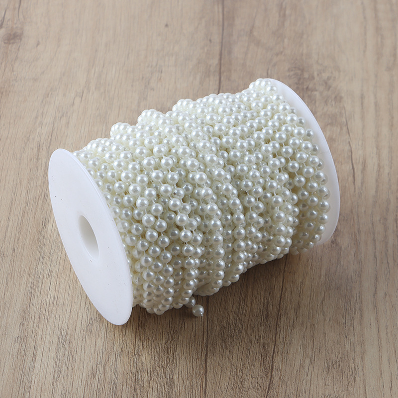 Yongxiang Flower Art Pearl Chain Material de embalaje de flores Ramo redondo Decoración Cadena de perlas Fabricante Precio al por mayor Asequible