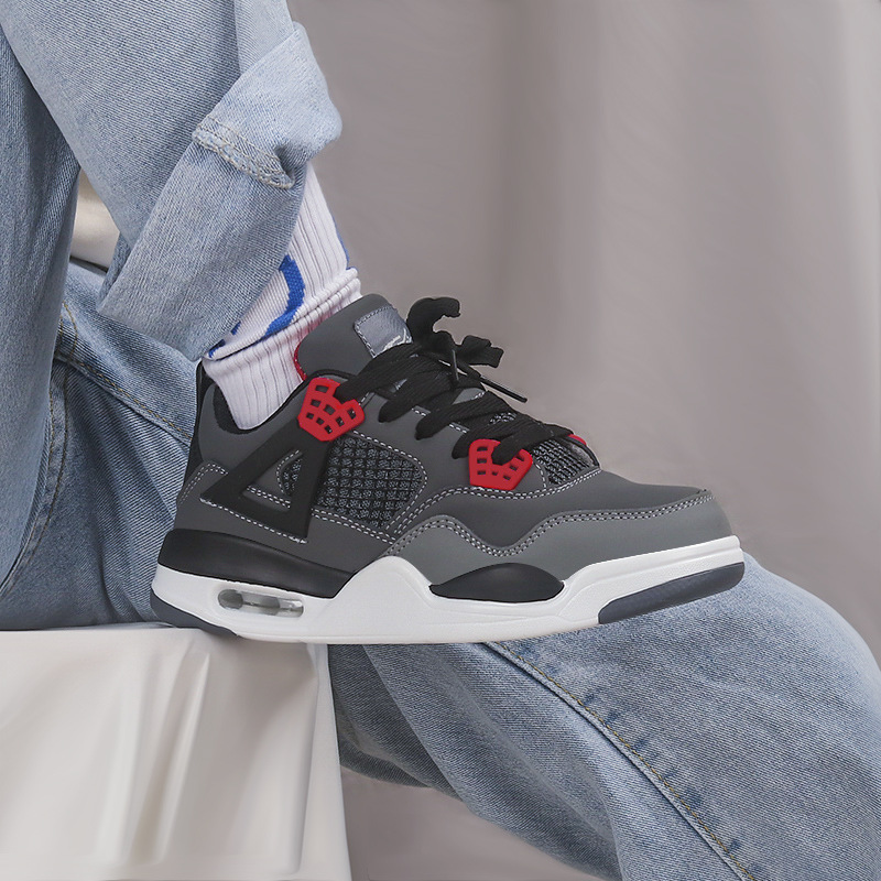 New Couple Fashionable Versatile Air Cushion Shoes, Unisex Running Leisure Sports Shoes, Hong Kong Style, Popular, Niche Student Shoes