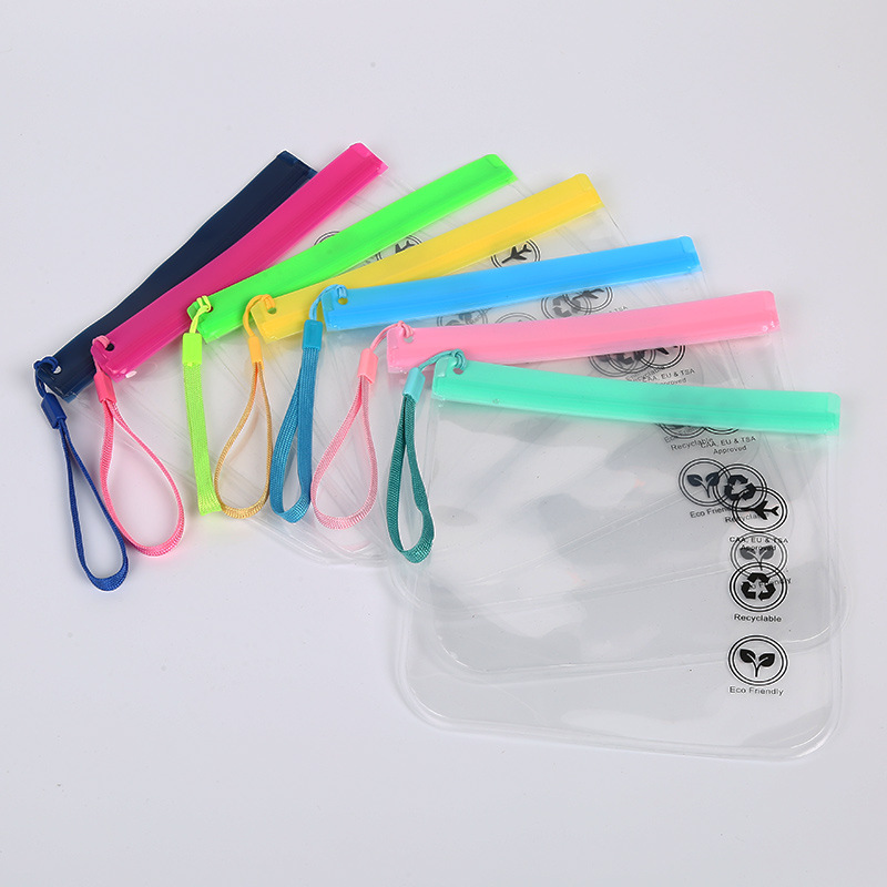 EVA磨砂拉环带绳包自封收纳包内衣毛巾包装袋文具袋印刷logo