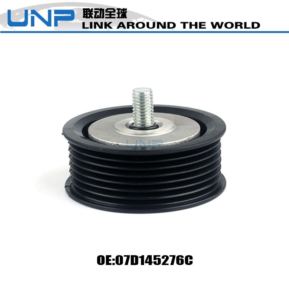 07D145276C for Audi A8 Volkswagen Passat Bentley engine belt tensioner idler