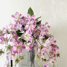 仿真花可造型茉莉花 海棠花酒店客厅装饰摆设 路引花餐桌摆花批发