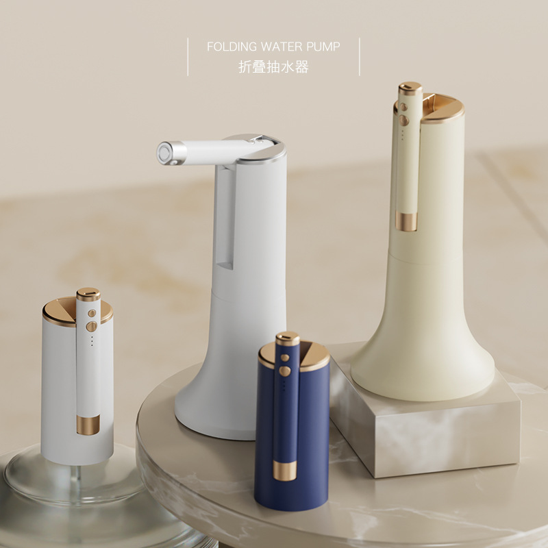 Agua embotellada hogar plegable bomba de agua automática bomba de agua eléctrica inteligente temporización cuantitativa alimentador de agua portátil